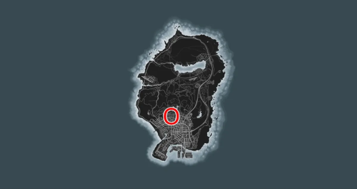 Carte des emplacements des carlins de Gta Online