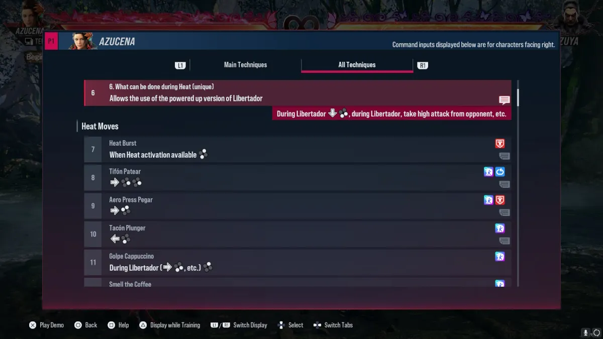 Comment faire des mouvements de chaleur dans Tekken 8