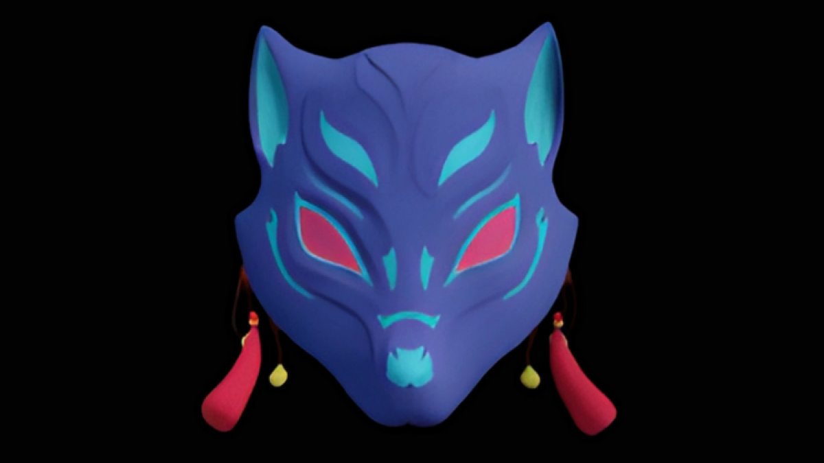 Masque Kitsune aux fruits Blox