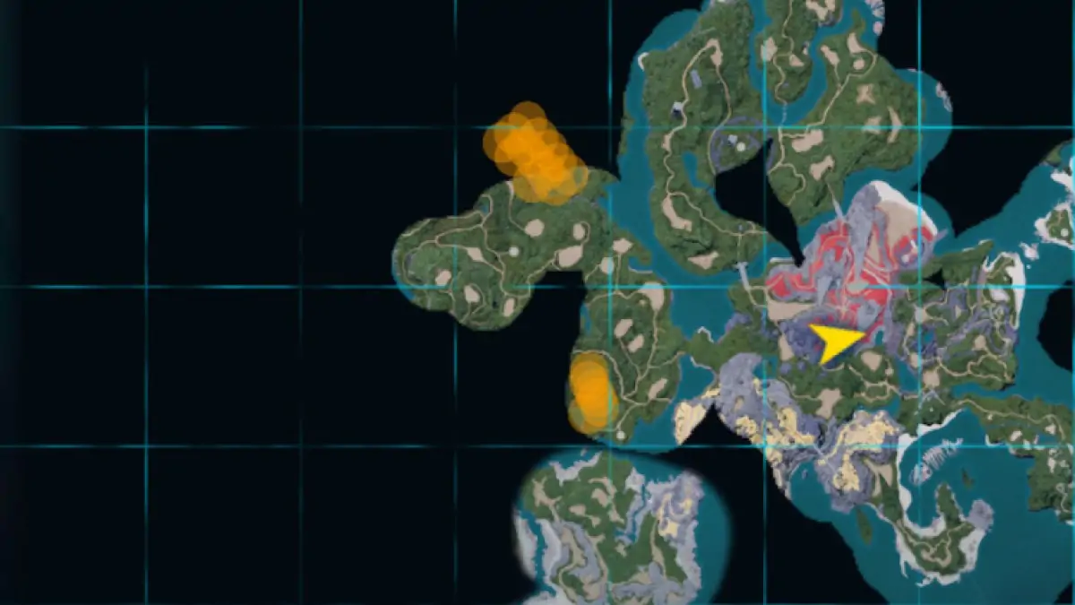 Surfent Habitat In Palworld