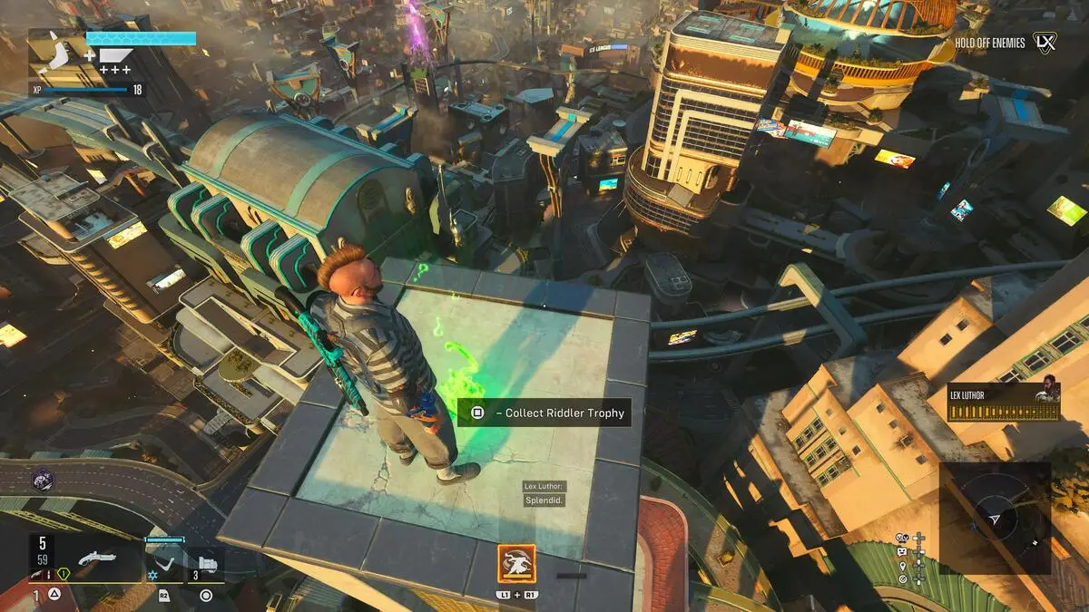 Suicide Squad : Kill the Justice League - Emplacements du trophée Riddler