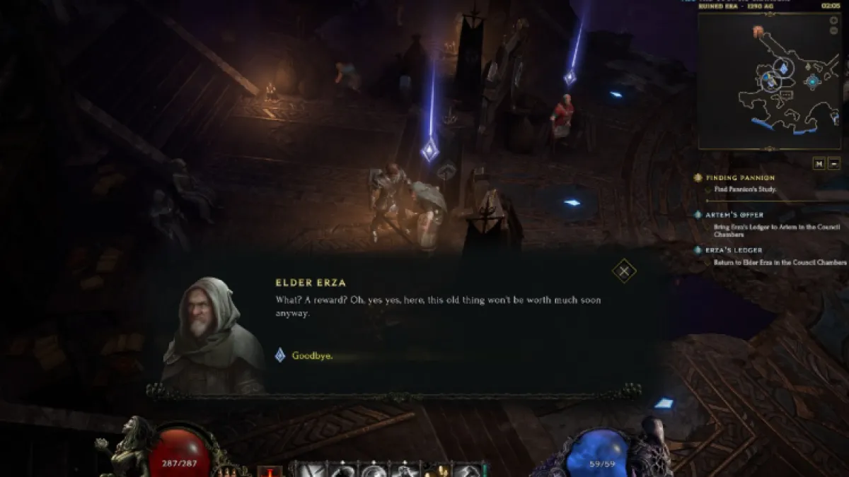 Elder Erza Ledger Dernière Époque
