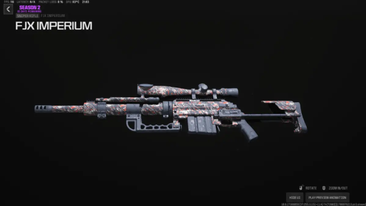 Meilleur équipement MW3 Warzone de type Kar98k
