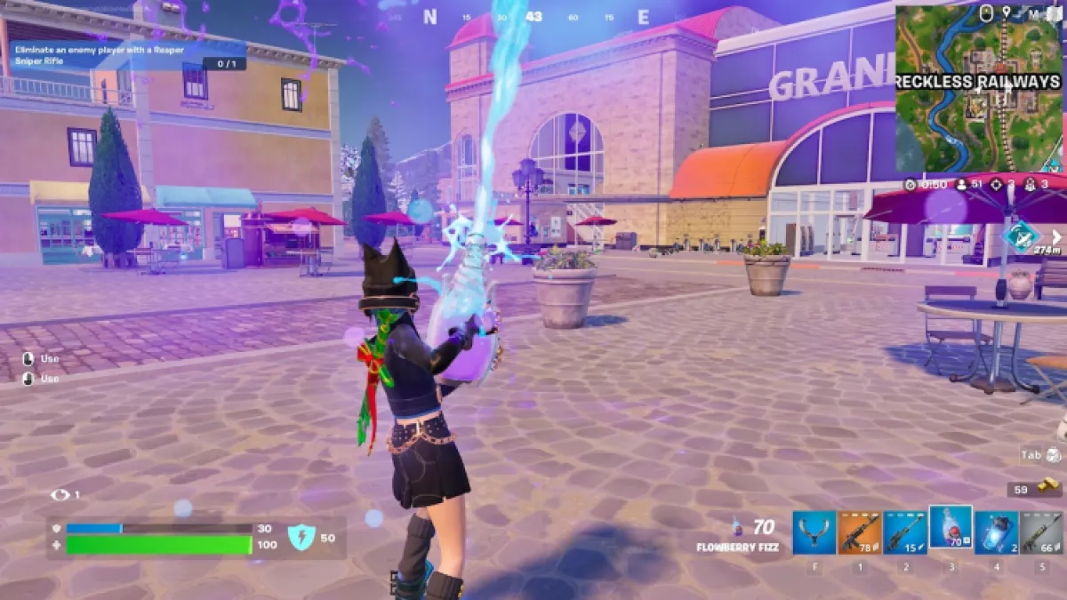 Fortnite Enforcer Ar Flowberry Fizz Chapitre 5