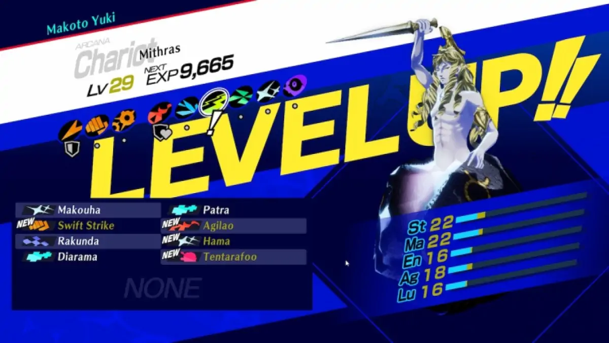 Comment fusionner Mithra dans Persona 3 Reload Fusion