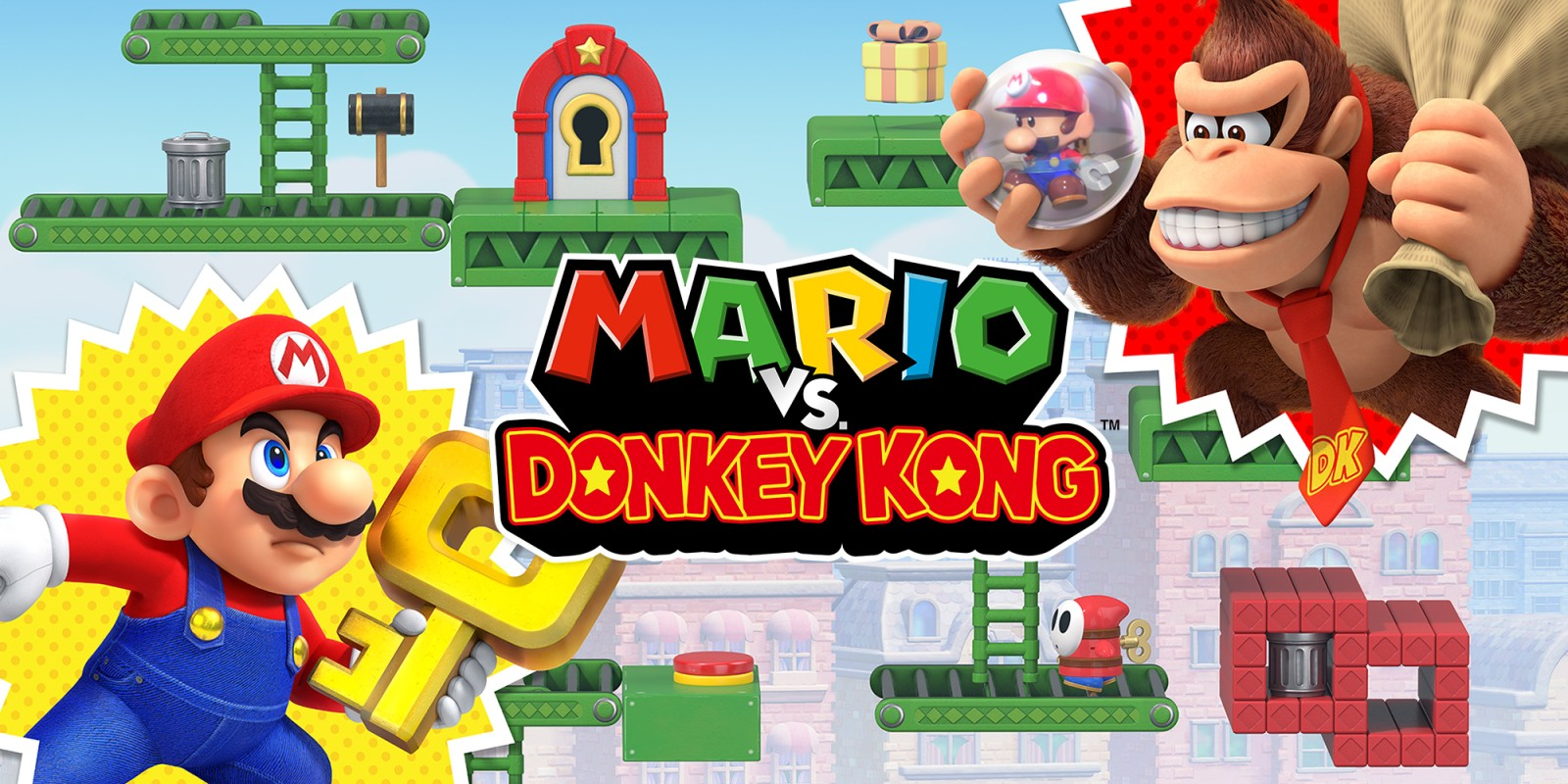 Dernier lot d'icônes Mario vs. Donkey Kong disponible sur Nintendo Switch Online