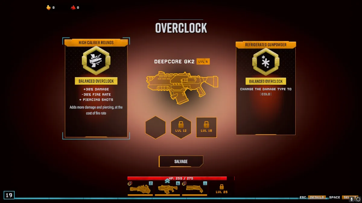 Deep Rock Galactic : Survivor - Comment obtenir et utiliser des armes Overclock