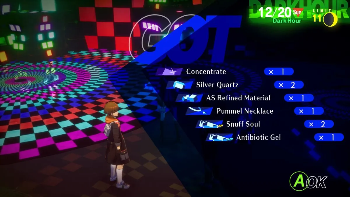 Persona 3 Reload Greedy Hand a vaincu la prime