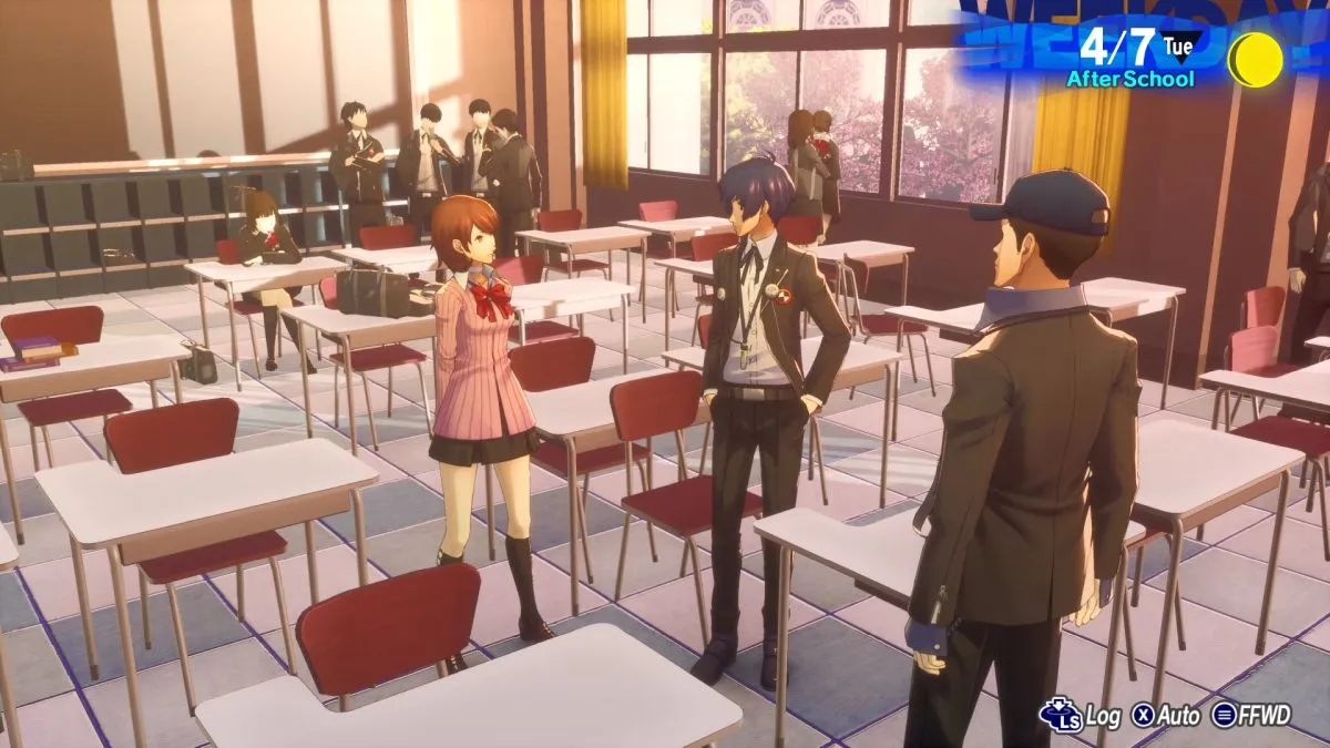 Persona 3 Reload Review Personnages en classe