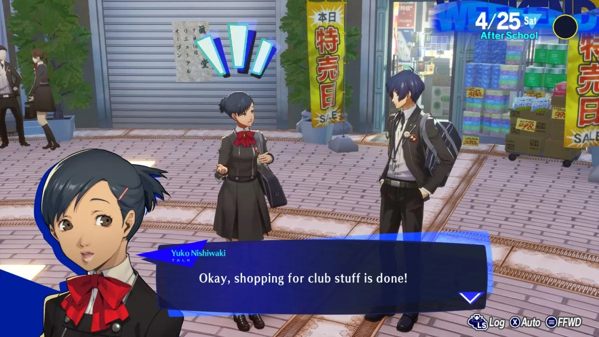 Persona 3 Reload Review Liens sociaux Yuko Nishiwaki