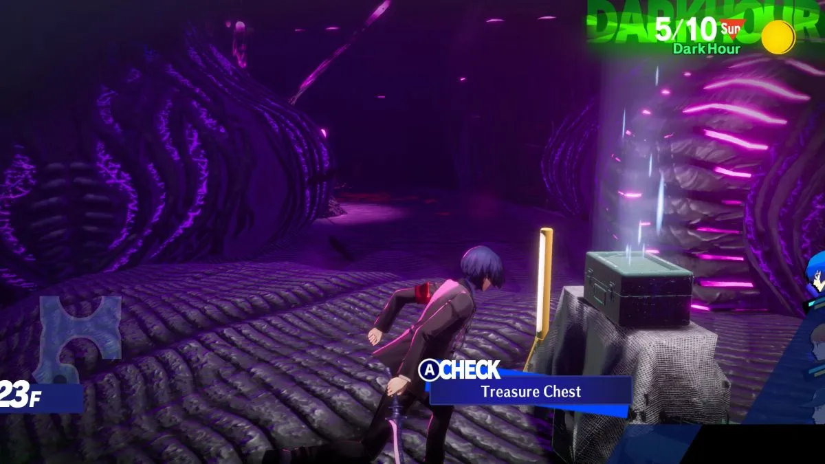 Revue de rechargement de Persona 3 Tartarus Exploration