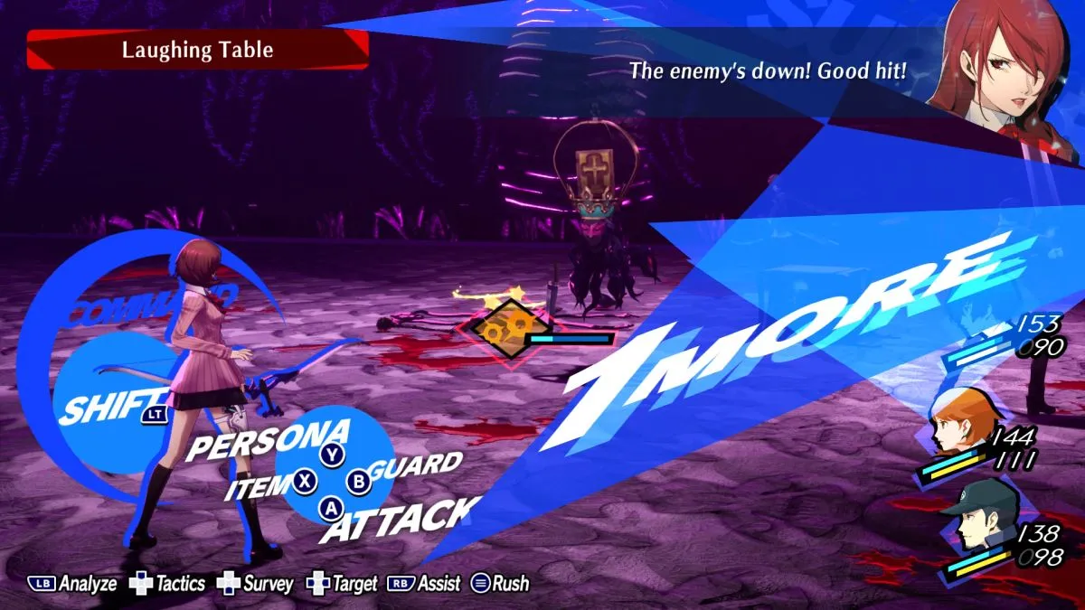 Revue de rechargement de Persona 3 Yukari Shift