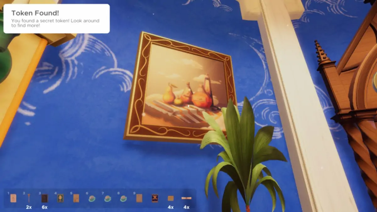 Token In Painting In Escape Simulator