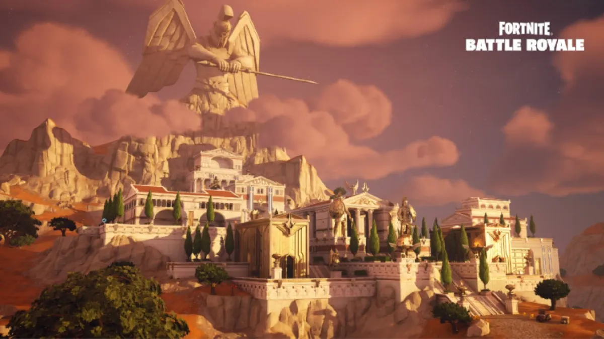 Mont Olympe Fortnite