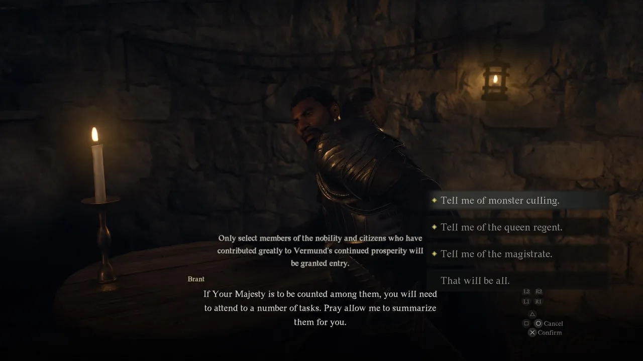 Dragon's Dogma 2 : Réparer la disparition du Capitaine Brant
