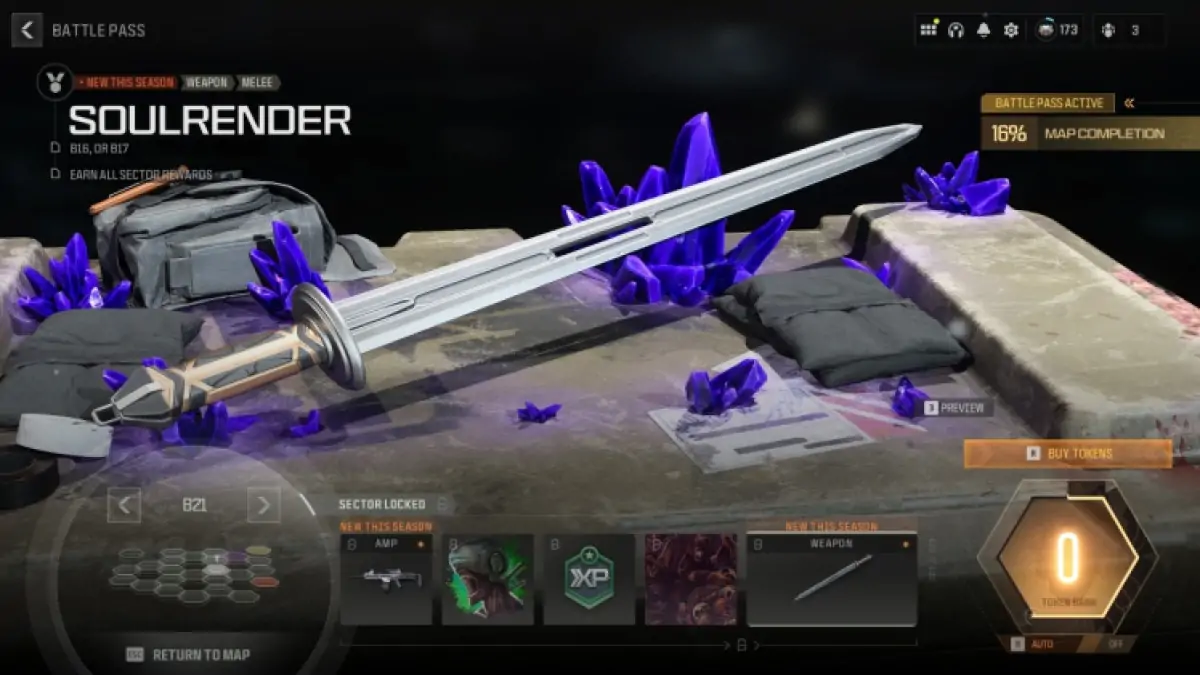 Passe de combat Call Of Duty Modern Warfare 3 Warzone Soulrender