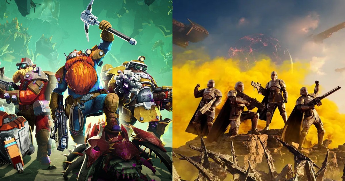 Helldivers 2 : Les développeurs de Deep Rock Galactic veulent une collaboration