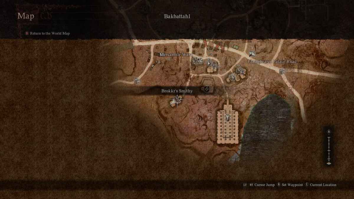 Dragons Dogma 2 Forgeron de Bakbatthal