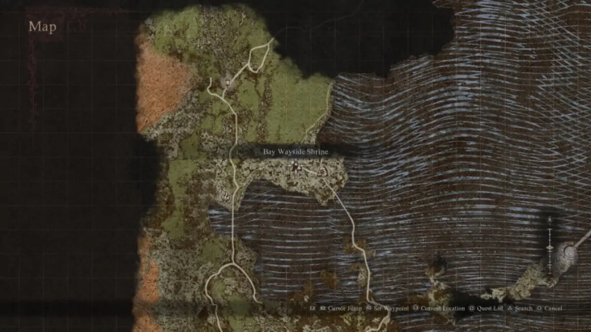 Sanctuaire en bord de route de Dragon's Dogma 2 Bay