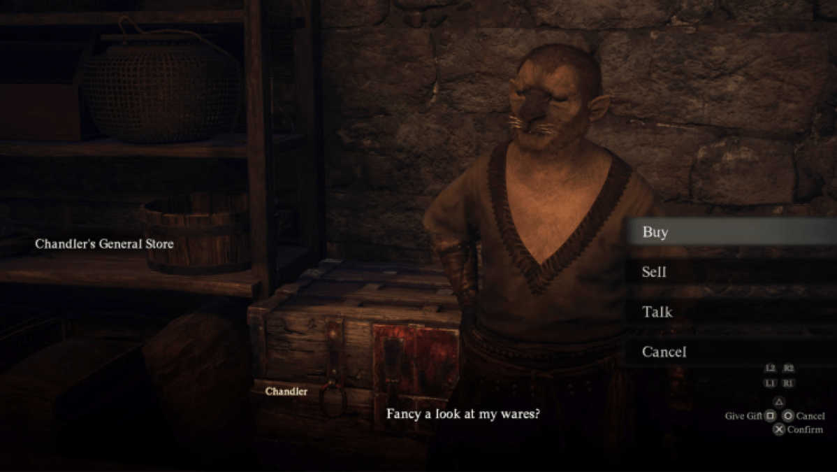 Dragon's Dogma 2 Chandler General Store Vendeur de flèches