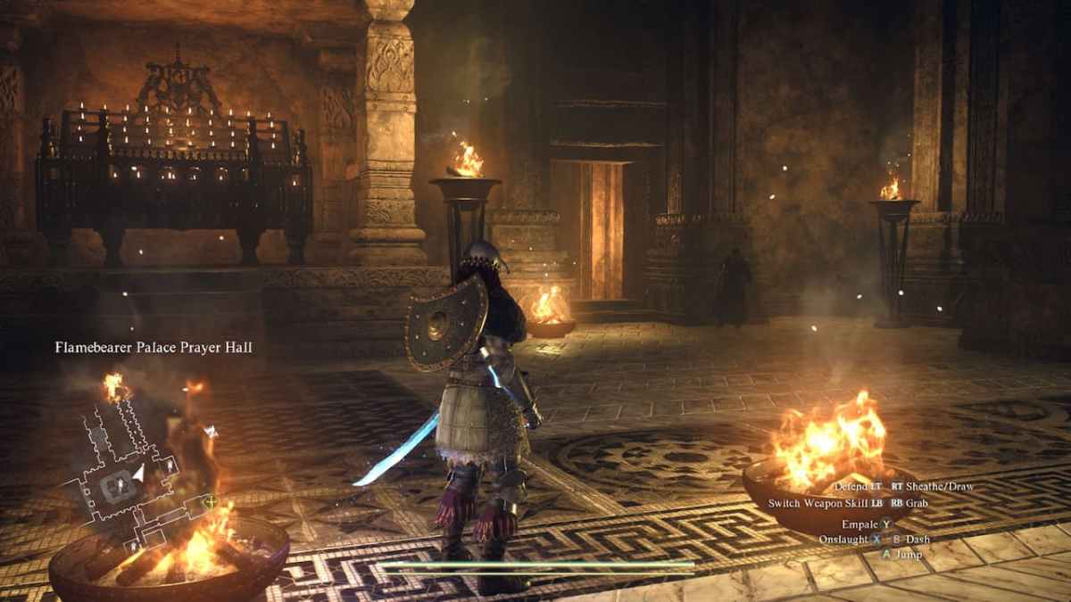 Entrée du laboratoire de recherche sur la magie interdite de Dragons Dogma 2