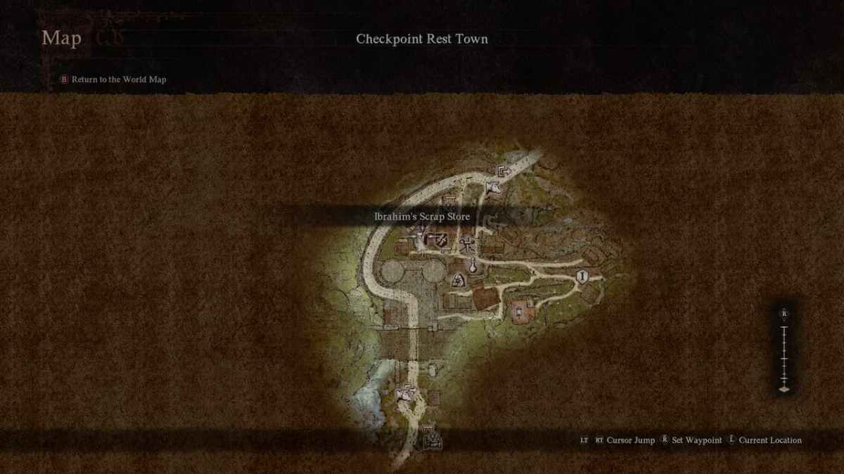 Dragons Dogma 2 Magasin de ferraille d'Ibrahims
