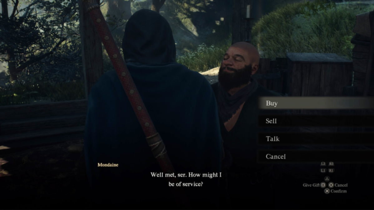 Vendeur de flèches dans Dragon's Dogma 2