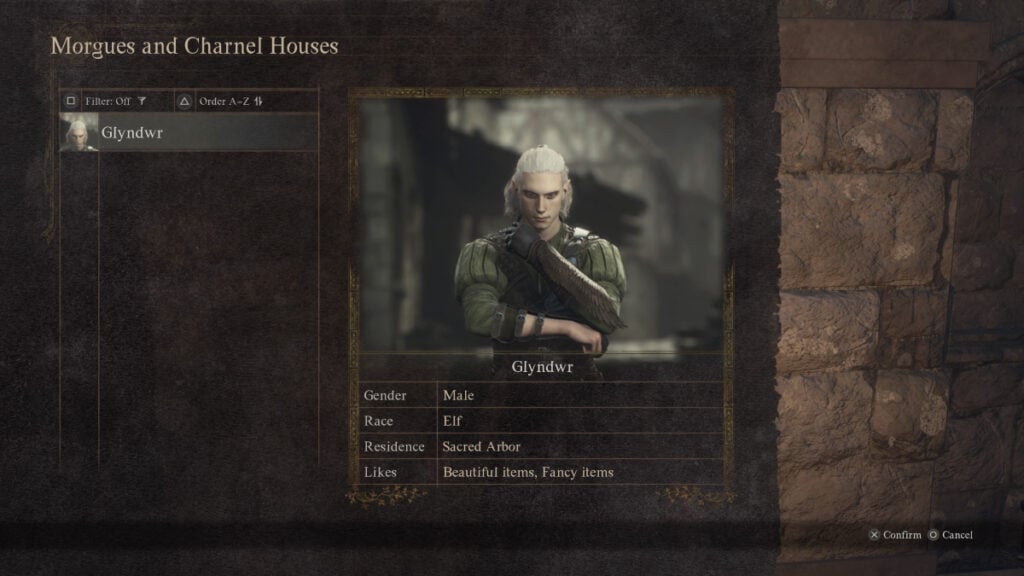 Glyndwr à la morgue