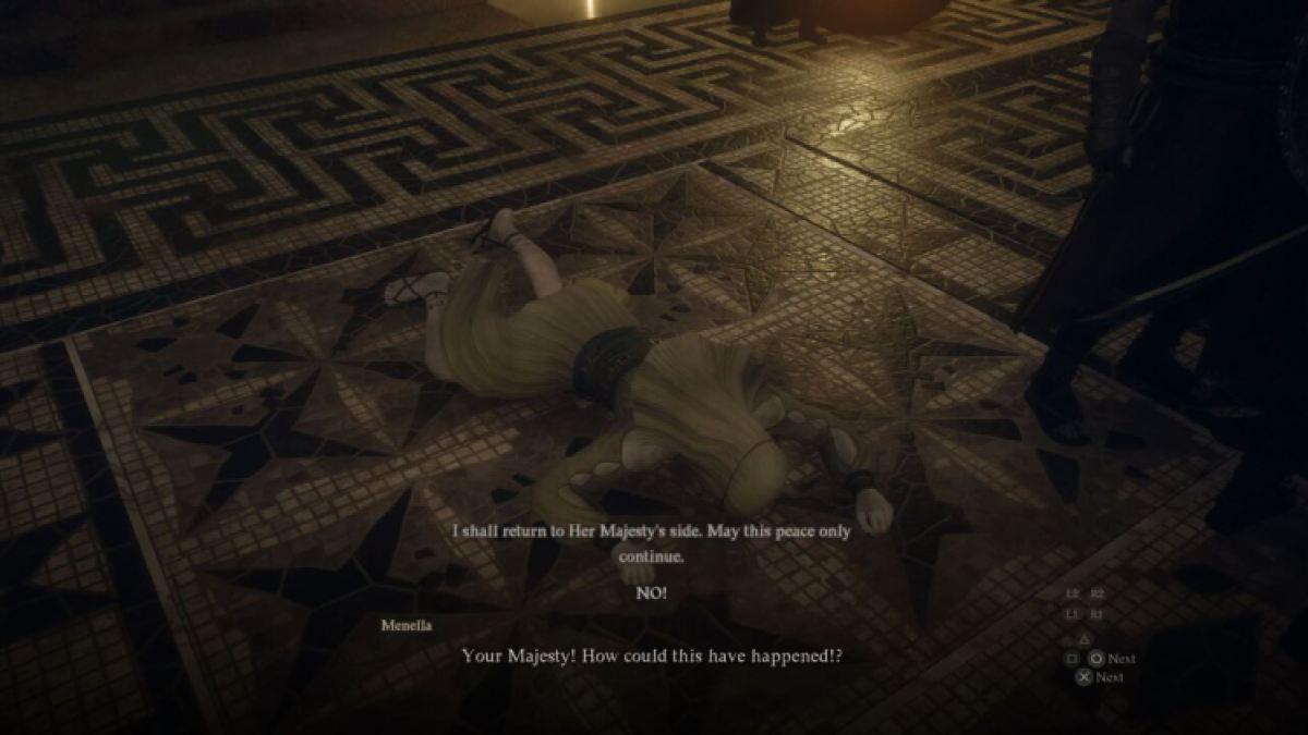 Dragon's Dogma 2 Prières ombragées Morte Nadinia