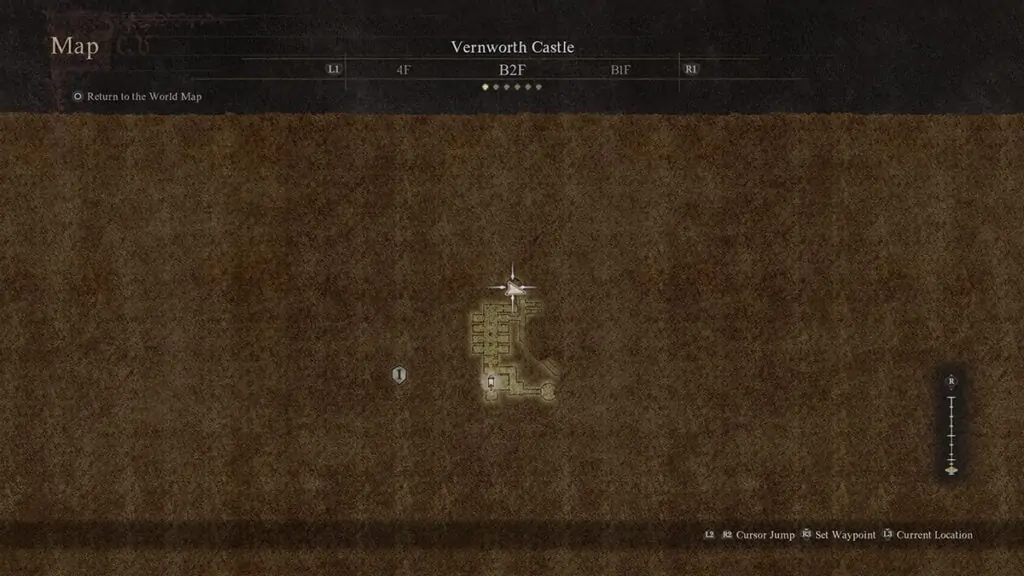 La sortie par laquelle vous devez guider Waldhar pendant la quête Le magistrat en cage dans Dragon's Dogma 2.