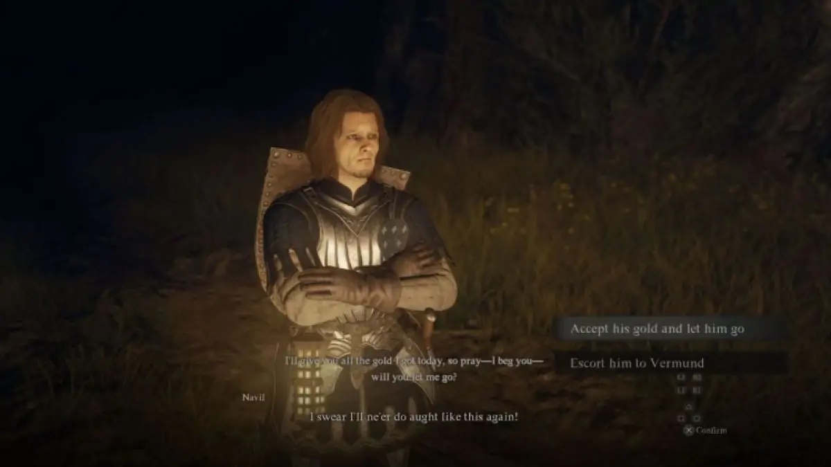 Dragon's Dogma 2 Laissez-le aller escorter jusqu'à Vernworth
