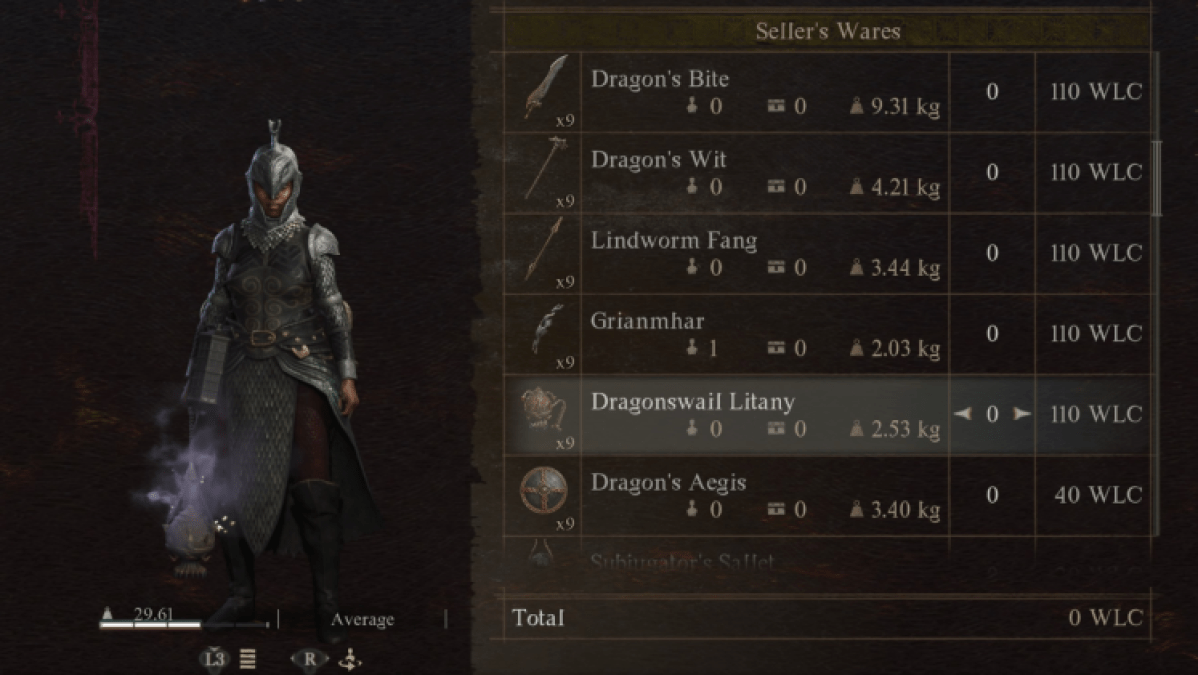 Meilleurs encensoirs dans Dragon's Dogma 2