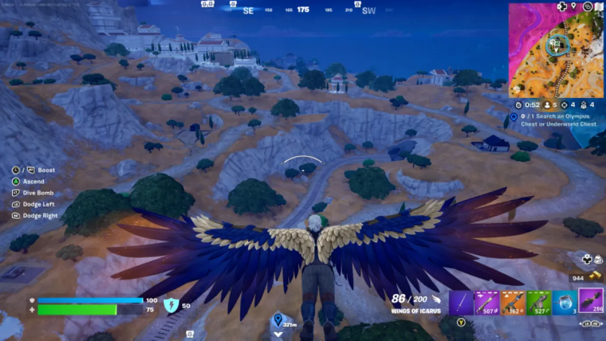 Fortnite Ailes d'Icare