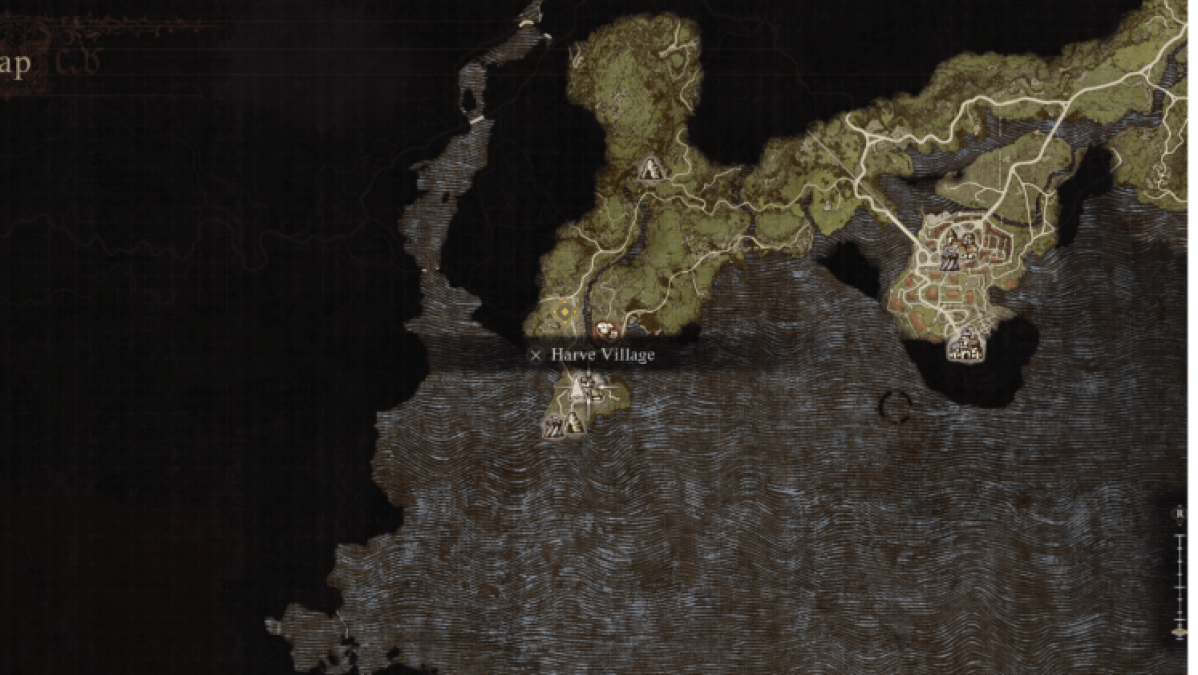 Harve Village Vendeur de flèches Dragon's Dogma 2