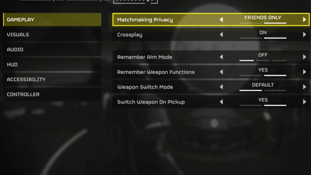 Paramètres de matchmaking solo de Helldivers 2