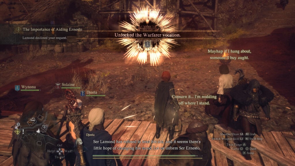 Comment modifier les vocations de déverrouillage de Dragon's Dogma 2 Warfarer