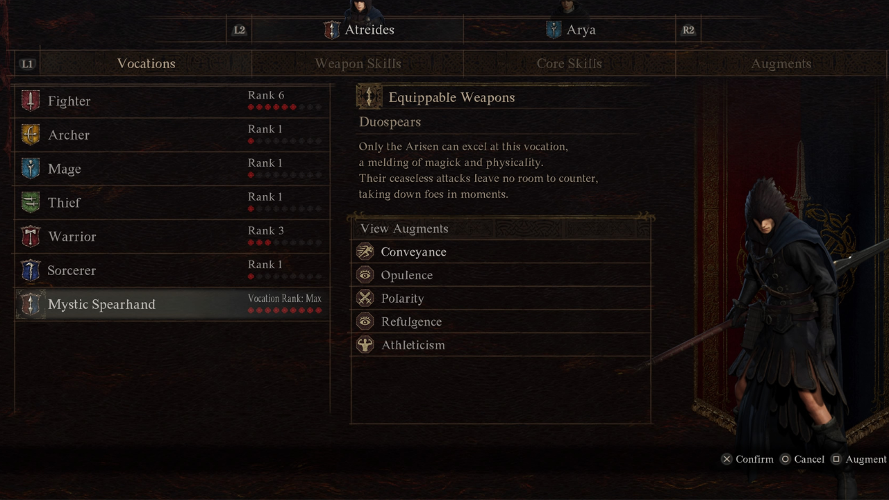 Dragon's Dogma 2 : Meilleur build pour Lance mystique