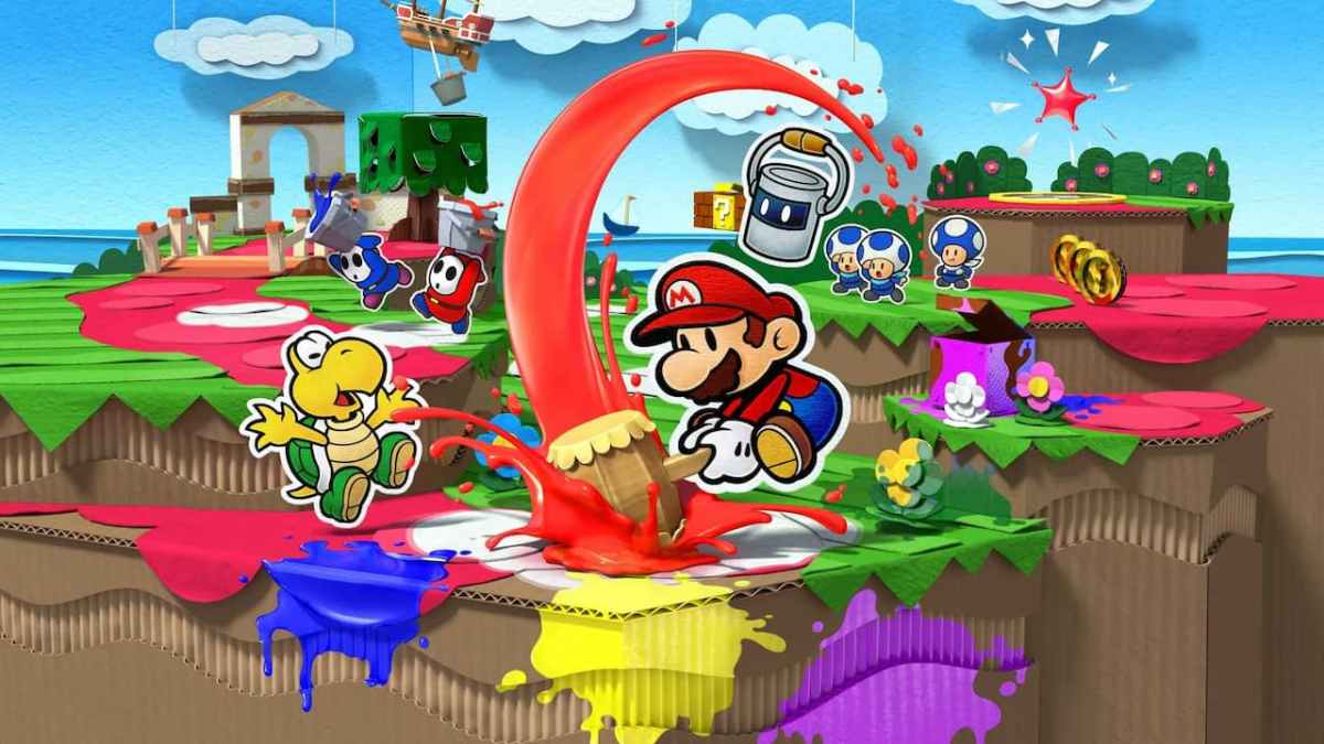 Paper Mario Couleur Splash