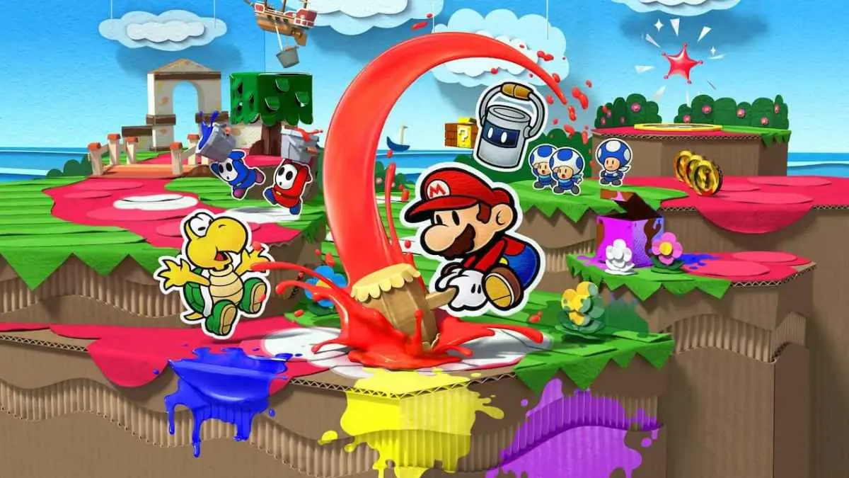 Paper Mario Couleur Splash