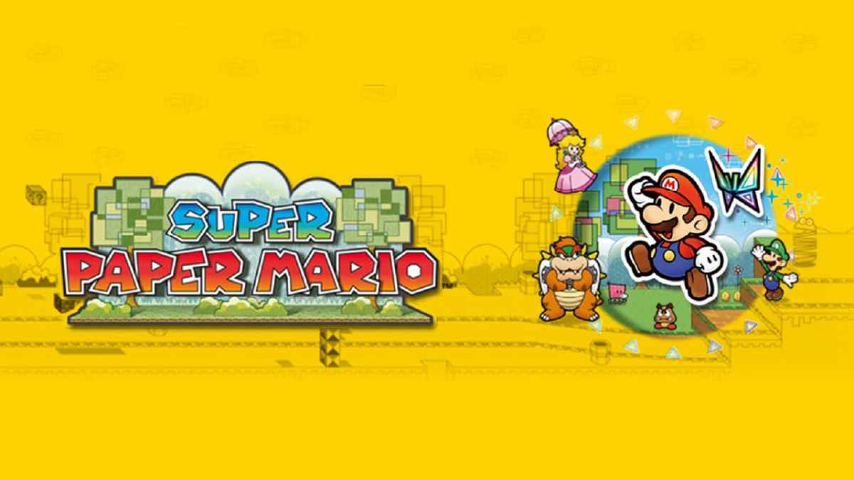 Super Mario en papier