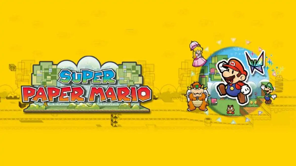Super Mario en papier