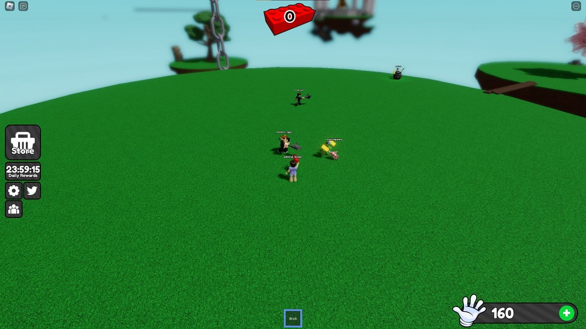 jouer une série de batailles de gifle sur Roblox