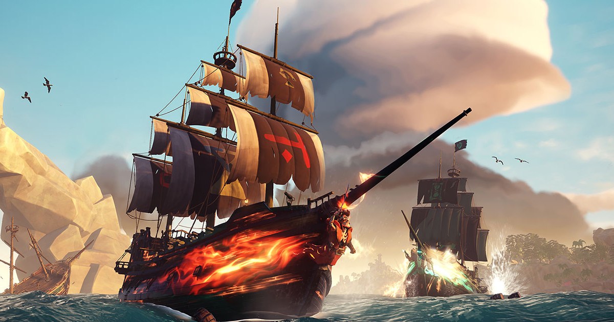 Le port PS5 de Sea of ​​Thieves prend en charge les fonctionnalités DualSense