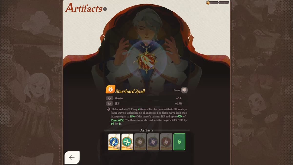 Artefact de sort Starshard.
