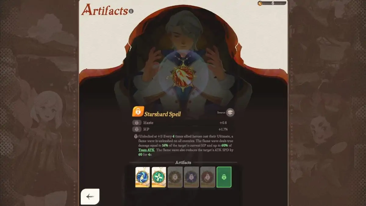 Artefact de sort Starshard.