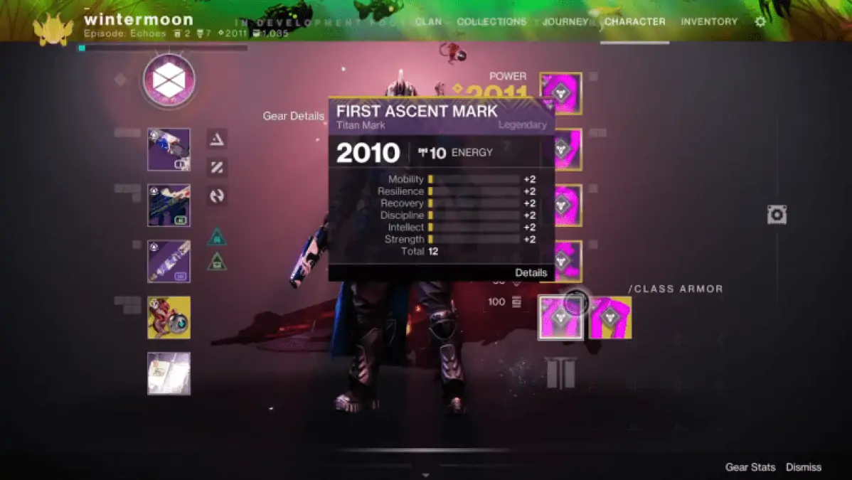Destiny 2 La forme finale prismatique
