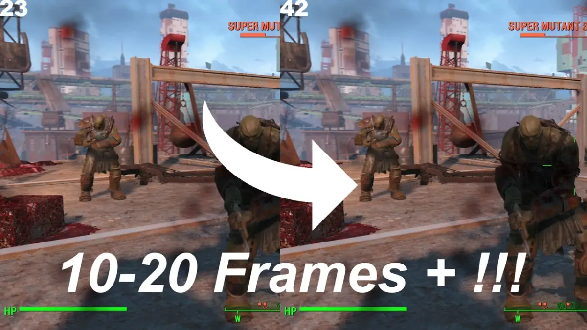 Fallout 4 Fps et correctif de performances