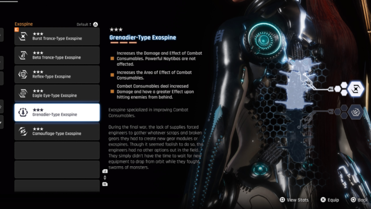 Meilleures exospines dans Stellar Blade