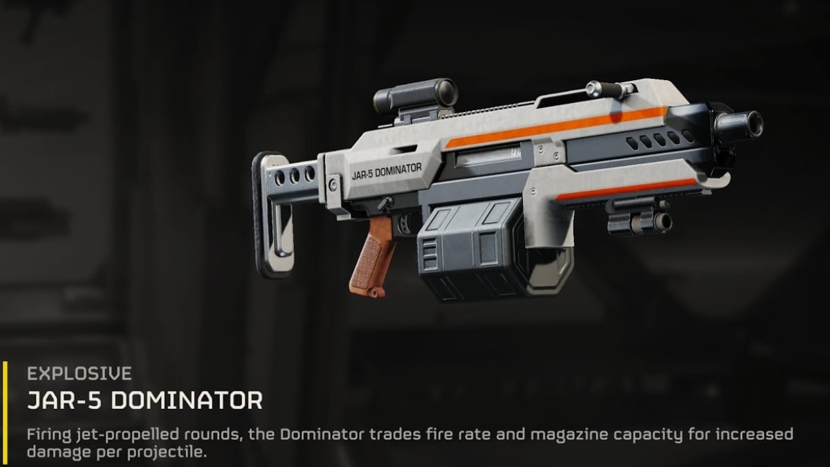 Liste des niveaux d'armes Helldivers 2, Dominator
