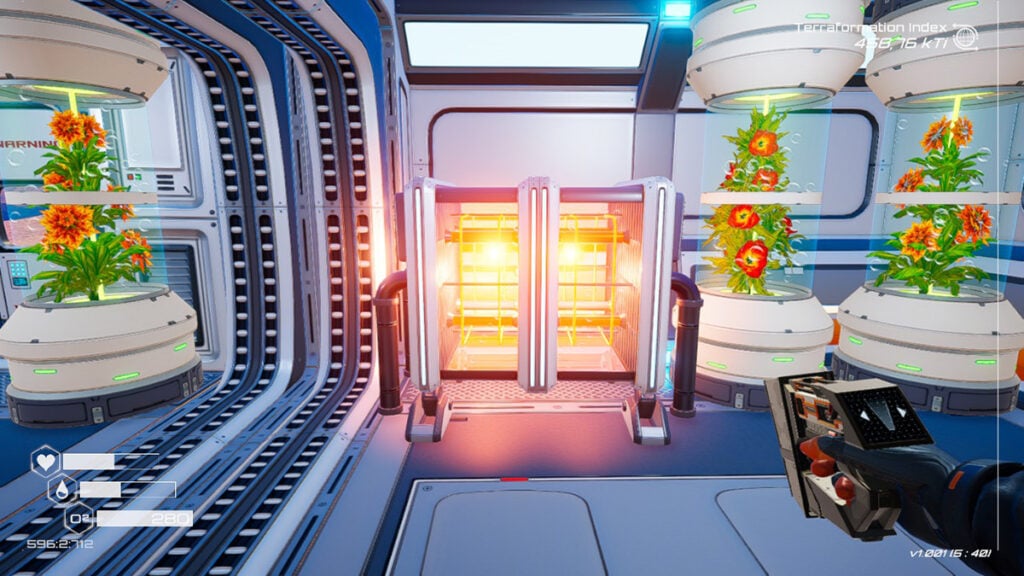 Une chaleur T2 dans The Planet Crafter.